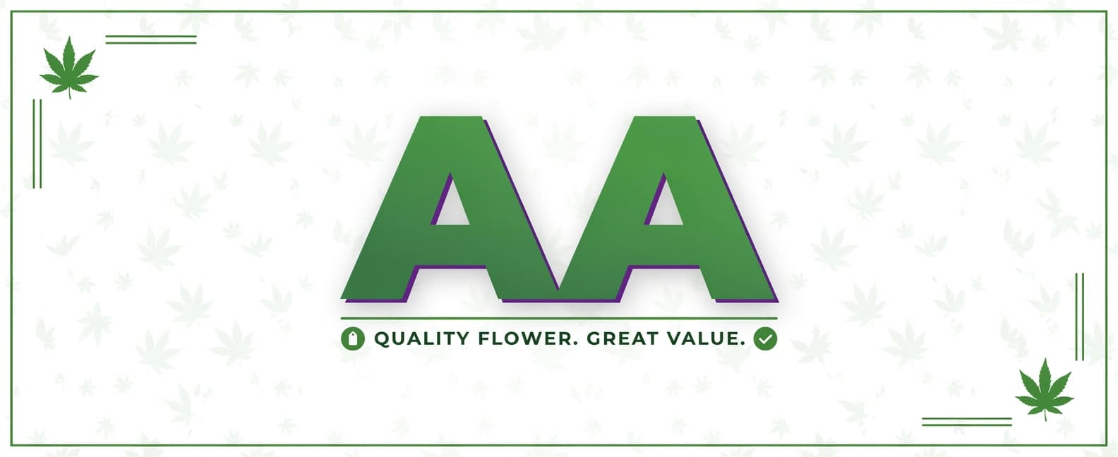 AA WEED Pleasant Cannabis banner